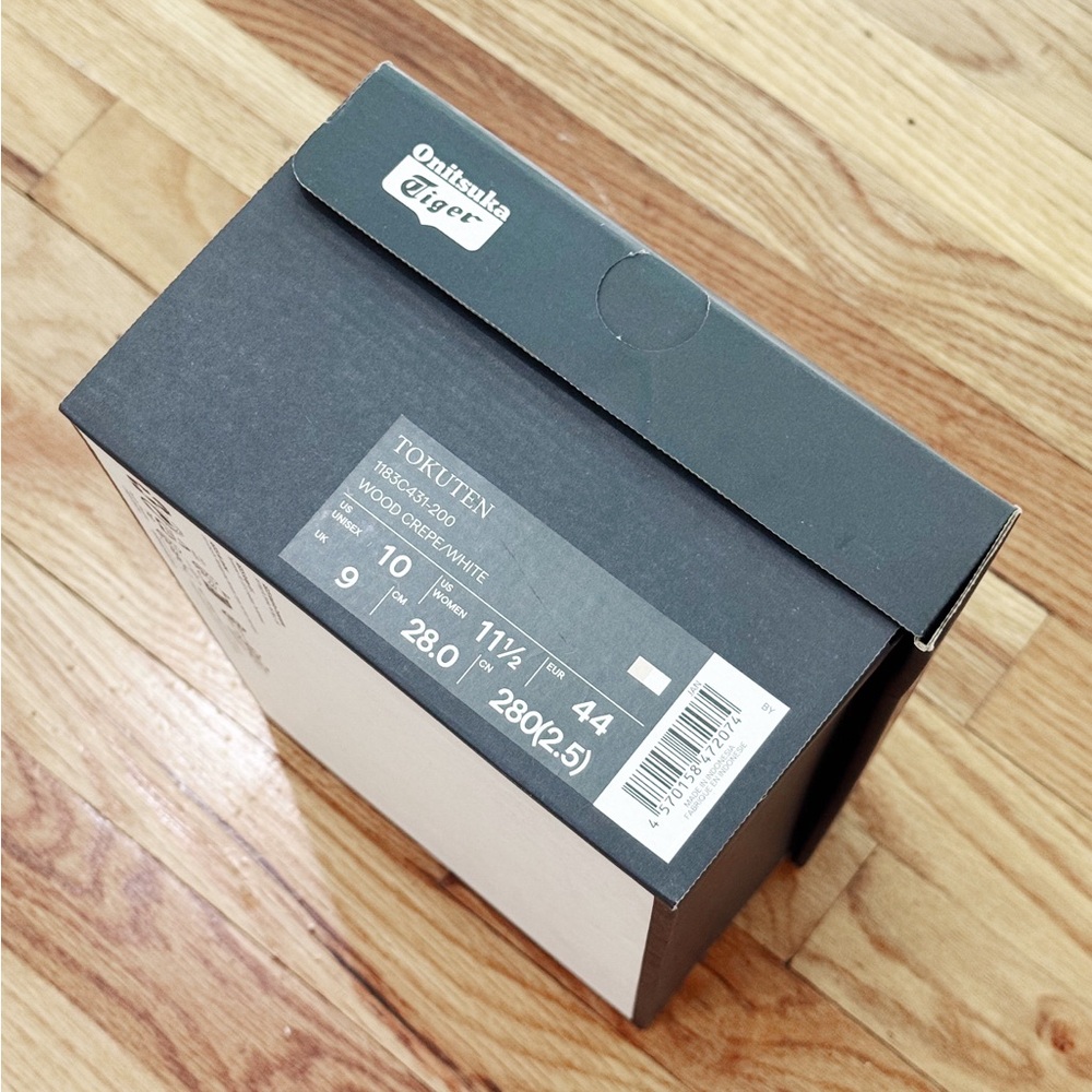 NEW Onitsuka Tiger, Style Tokuten, Color Wood Crepe/White, Men’s Size US 10.0, - Picture 10 of 12